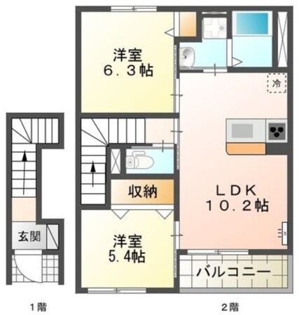 persimmonの物件間取画像